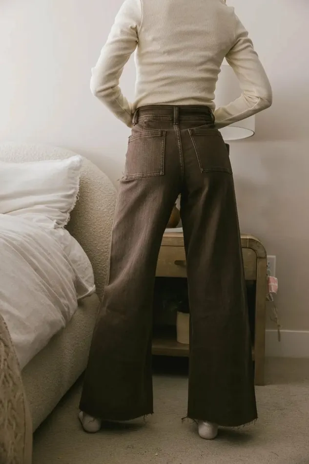 Darian Pants In Brown Brown Women Bohme Denim