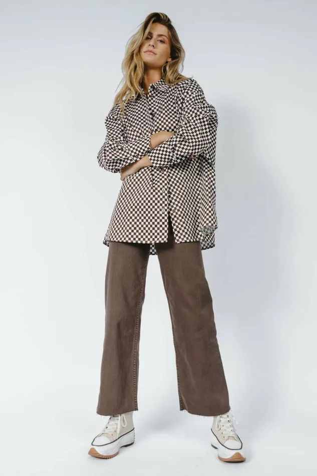 Darian Pants In Brown Brown Women Bohme Denim