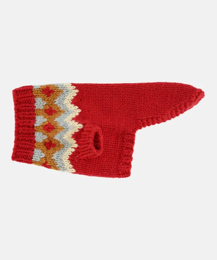 Dog Knit Extra SmallSmall 8211 Red Accessories Ilse Jacobsen Vov and Vuf