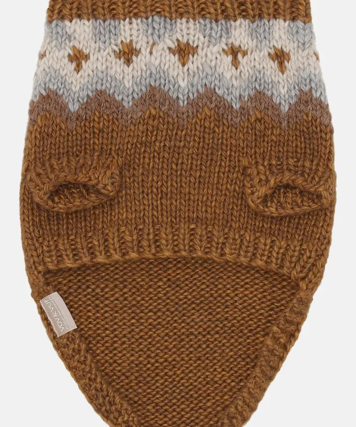Dog Knit MediumLarge 8211 Rust Accessories Ilse Jacobsen Vov and Vuf