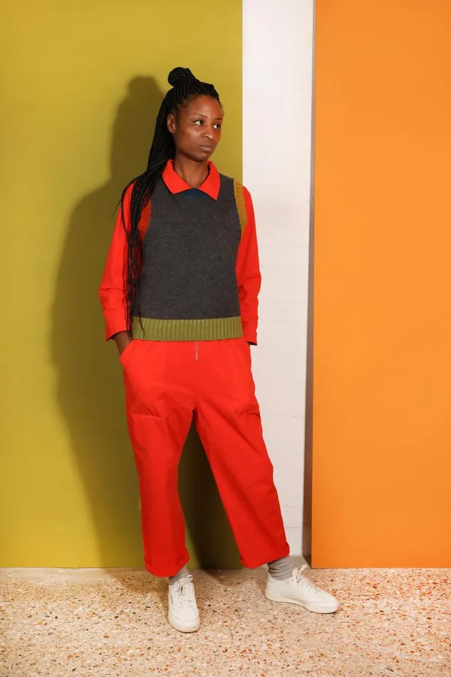 Dominic Boilersuit Tomato Womens LF Markey One Pieces