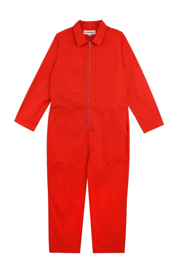 Dominic Boilersuit Tomato Womens LF Markey One Pieces