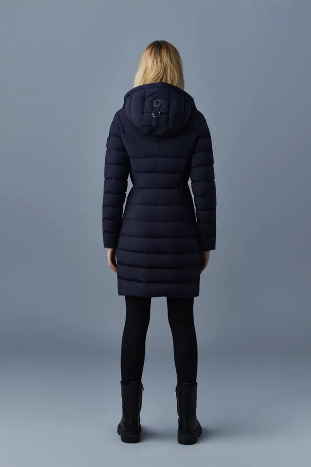 Downs and Jackets Women Mackage FARREN Agile360 Down Coat With Removable Hood Black