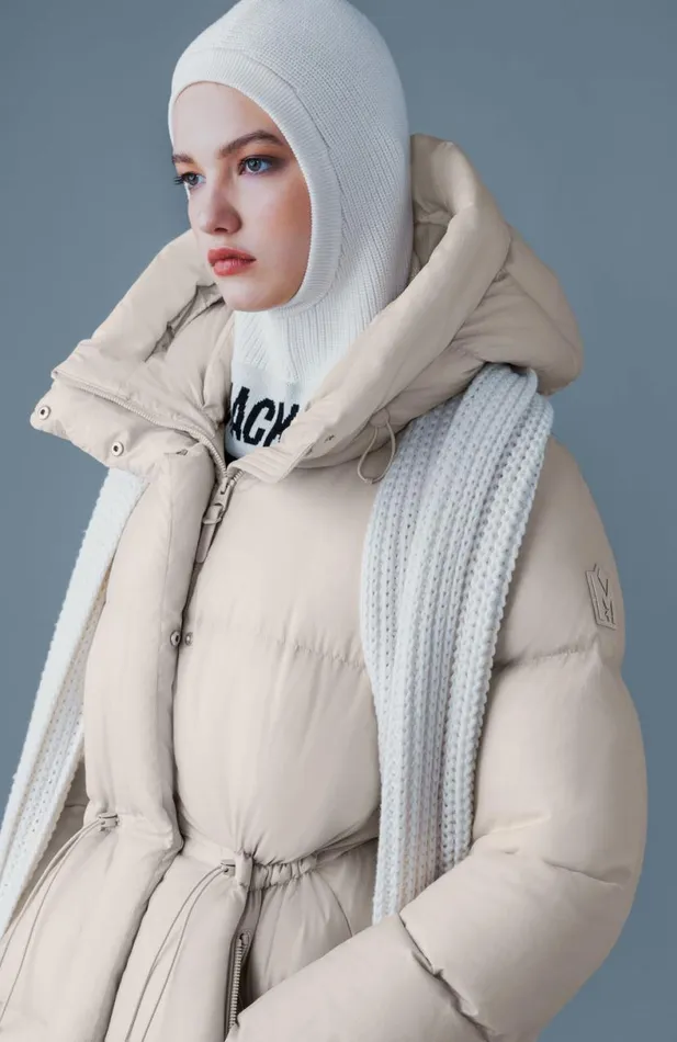 Downs and Jackets Women Mackage FREYASW Softwash Crinkle Down Jacket Emerald Downs and Jackets Women Mackage FREYASW Softwash Crinkle Down Jacket Emerald