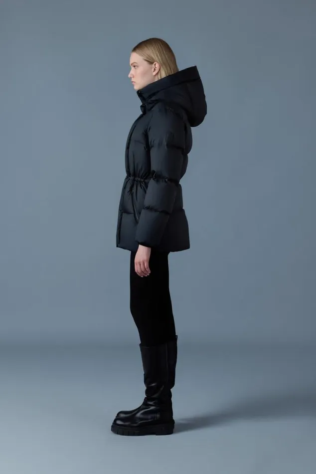 Downs and Jackets Women Mackage FREYASW Softwash Crinkle Down Jacket Emerald Downs and Jackets Women Mackage FREYASW Softwash Crinkle Down Jacket Emerald