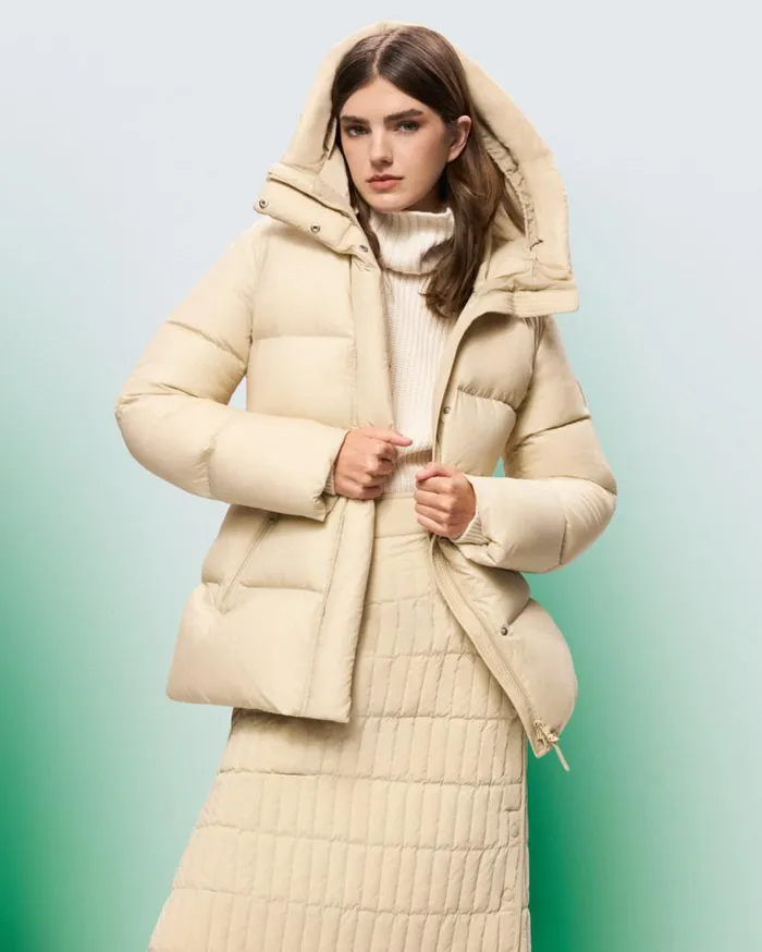 Downs and Jackets Women Mackage FREYASW Softwash Crinkle Down Jacket Emerald Downs and Jackets Women Mackage FREYASW Softwash Crinkle Down Jacket Emerald