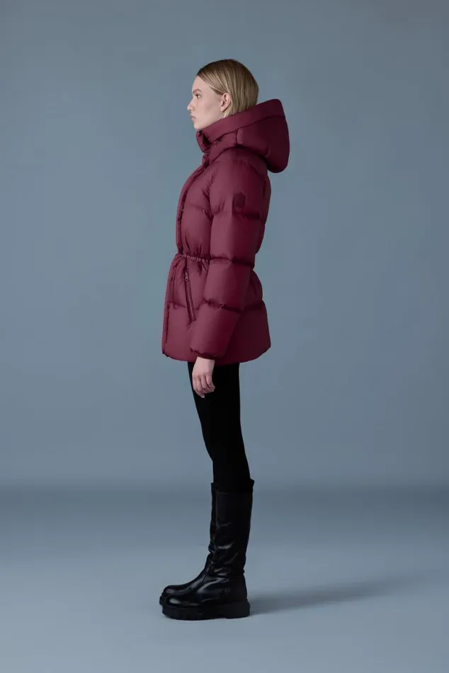 Downs and Jackets Women Mackage FREYASW Softwash Crinkle Down Jacket Emerald Downs and Jackets Women Mackage FREYASW Softwash Crinkle Down Jacket Emerald