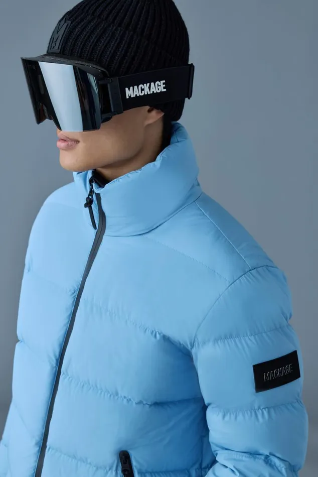 Downs and Parkas Men Mackage SAMUELSKI Medium Down Jacket With Hood Black Downs and Parkas Men Mackage SAMUELSKI Medium Down Jacket With Hood Black