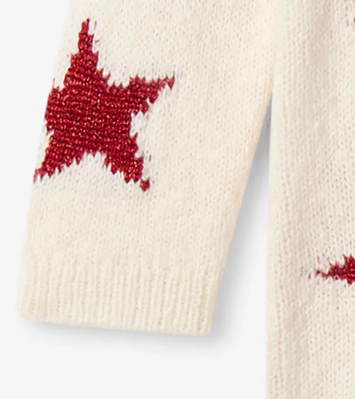 Dresses Baby and Toddler Hatley Christmas Stars Sweater Dress