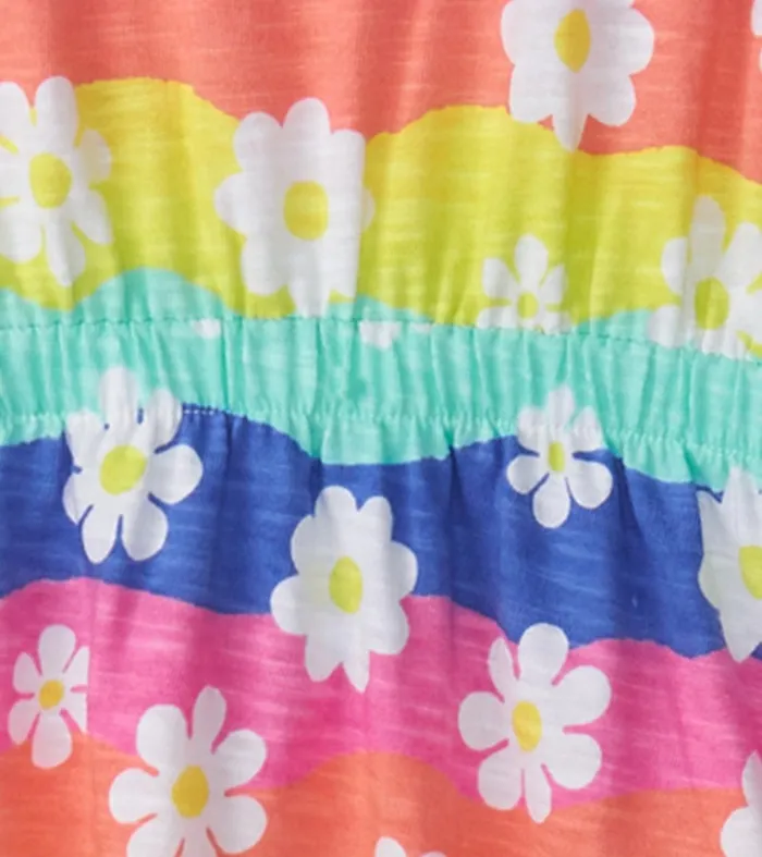 Dresses Girls Hatley Girls Groovy Flowers Relaxed Dress