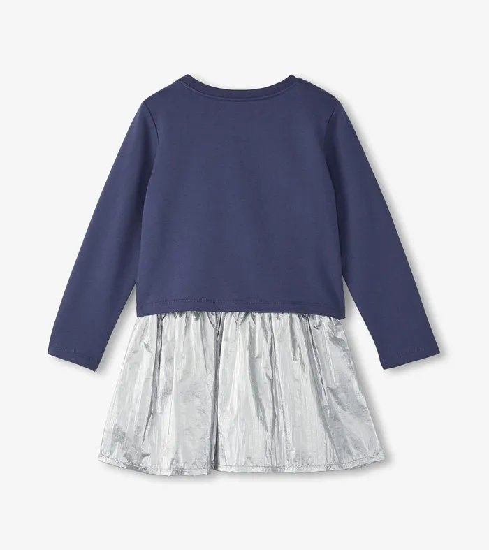 Dresses Girls Hatley Girls Headphones Dropped Waist Dress