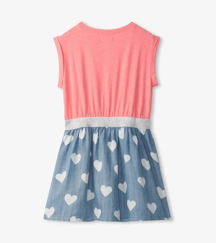 Dresses Girls Hatley Girls Love Elastic Waist Dress