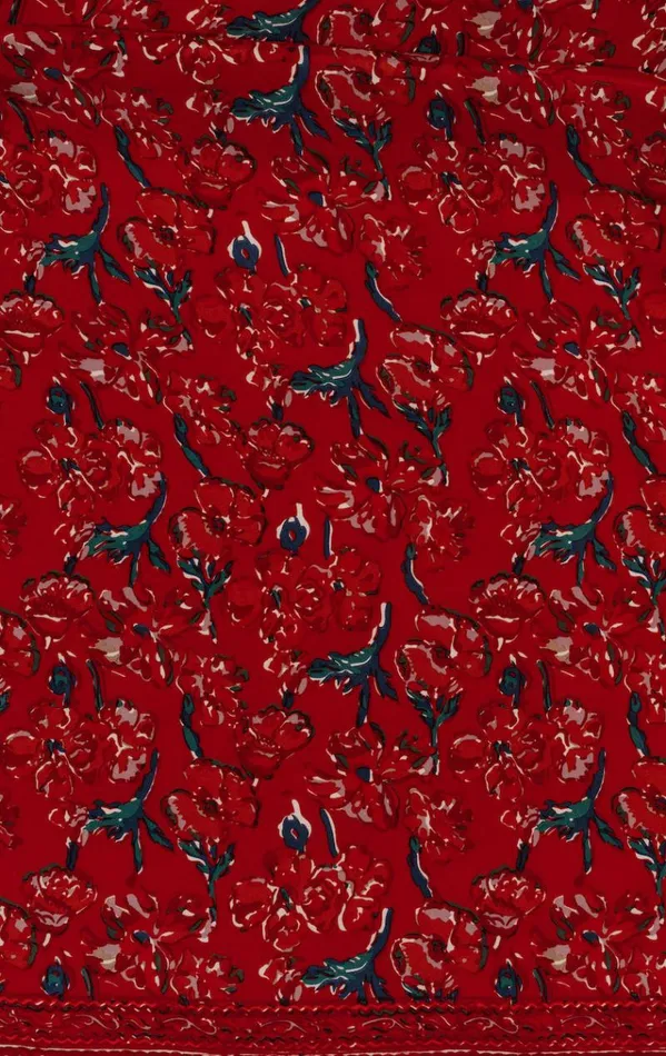 Dresses Shop Natalie Martin GINA SHORT DRESS Silk Watercolor Vermil