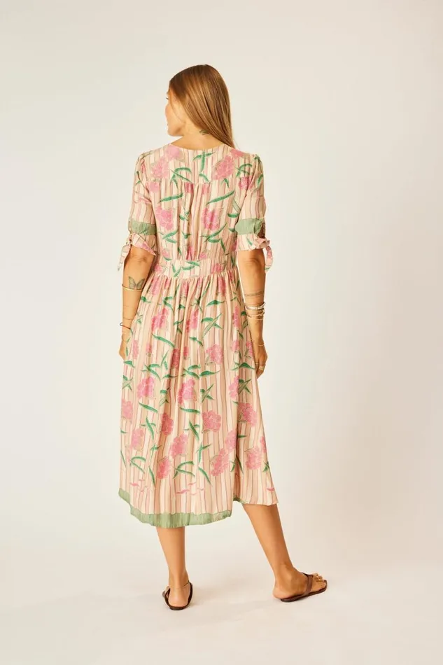 Dresses Shop Natalie Martin LAYLA DRESS Chamomile Rose