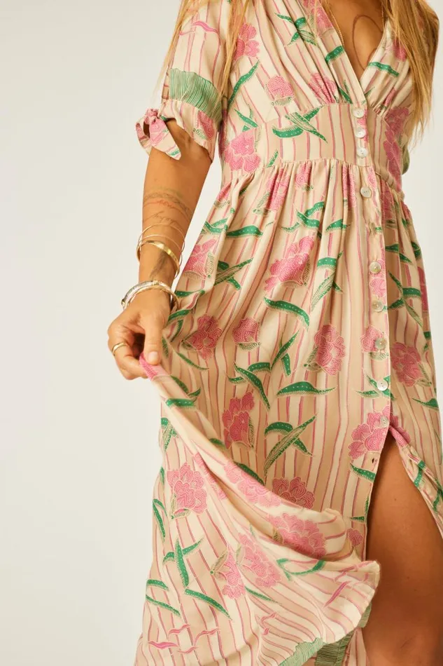 Dresses Shop Natalie Martin LAYLA DRESS Chamomile Rose