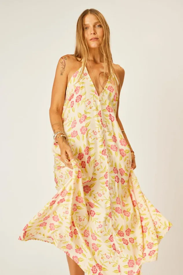 Dresses Shop Natalie Martin LOLA DRESS Prairie Dusty Crimson