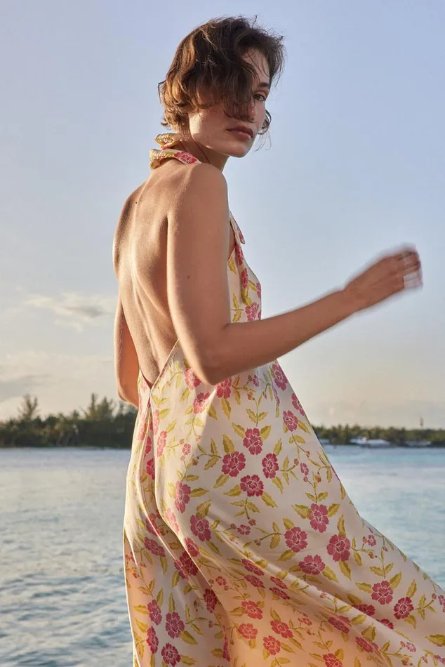 Dresses Shop Natalie Martin LOLA DRESS Prairie Dusty Crimson