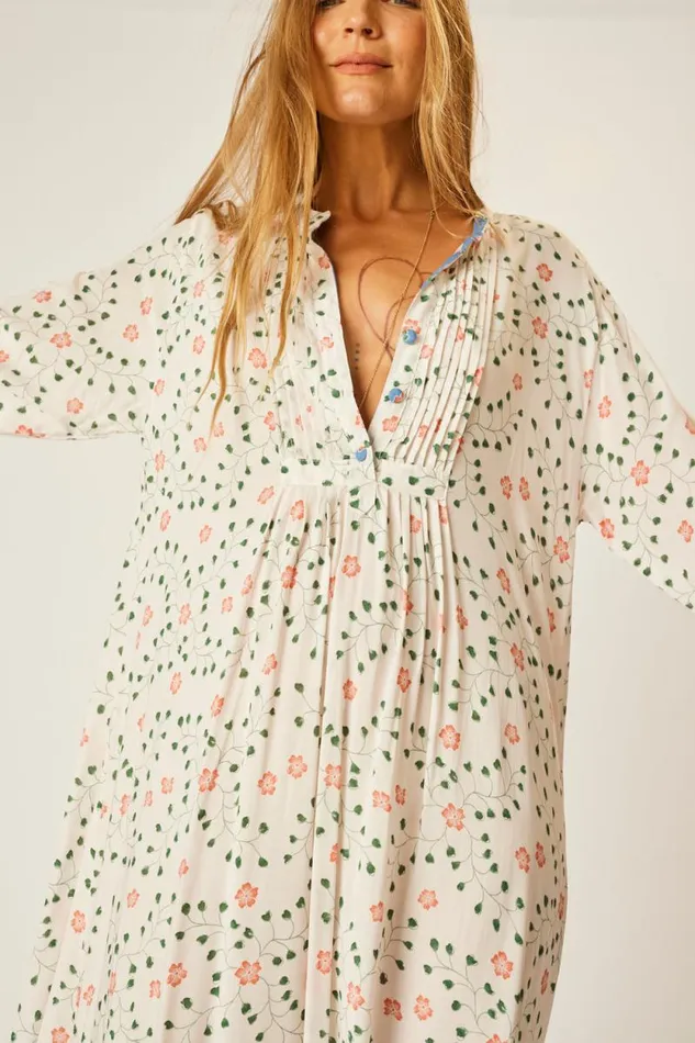 Dresses Shop Natalie Martin SAMMIE MAXI Pinwheel Cotton