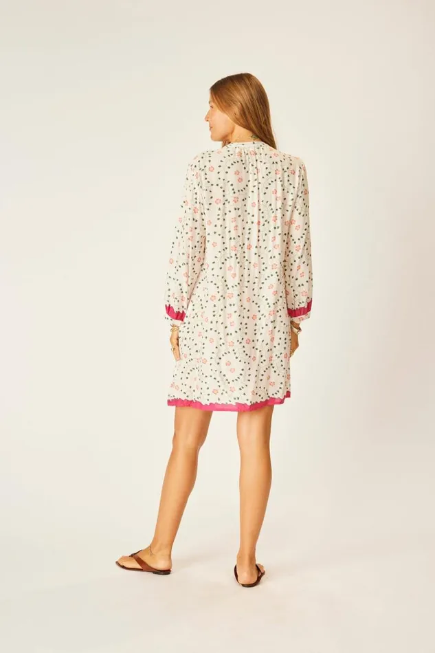Dresses Shop Natalie Martin SAMMIE SHORT DRESS Pinwheel Cotton