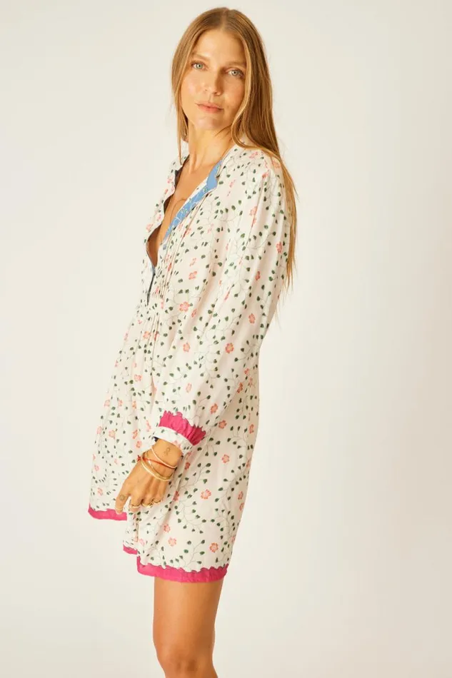 Dresses Shop Natalie Martin SAMMIE SHORT DRESS Pinwheel Cotton