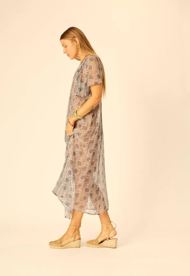Dresses Shop Natalie Martin SIENNA DRESS Snowflake Sea