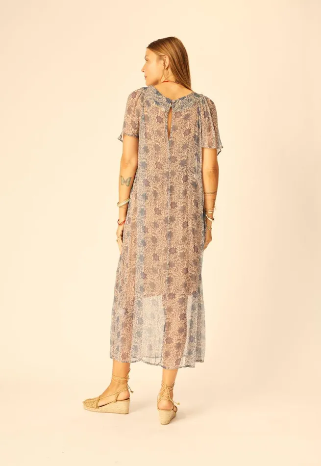 Dresses Shop Natalie Martin SIENNA DRESS Snowflake Sea