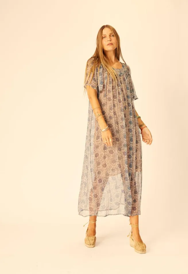 Dresses Shop Natalie Martin SIENNA DRESS Snowflake Sea