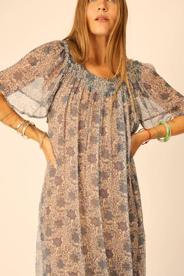 Dresses Shop Natalie Martin SIENNA DRESS Snowflake Sea