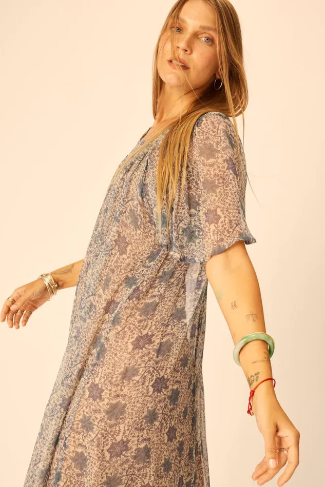 Dresses Shop Natalie Martin SIENNA DRESS Snowflake Sea