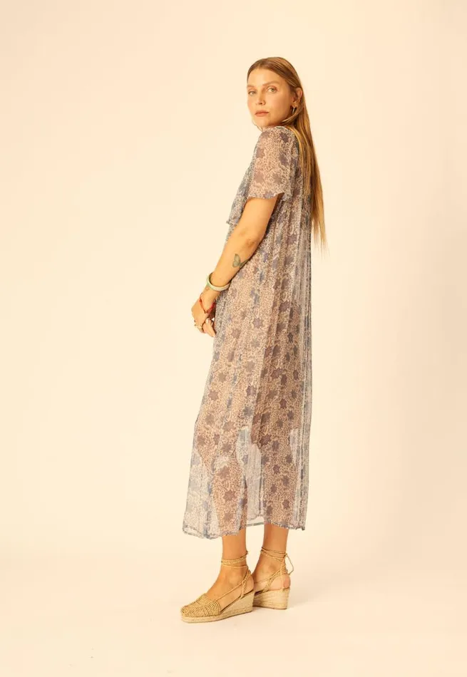 Dresses Shop Natalie Martin SIENNA DRESS Snowflake Sea