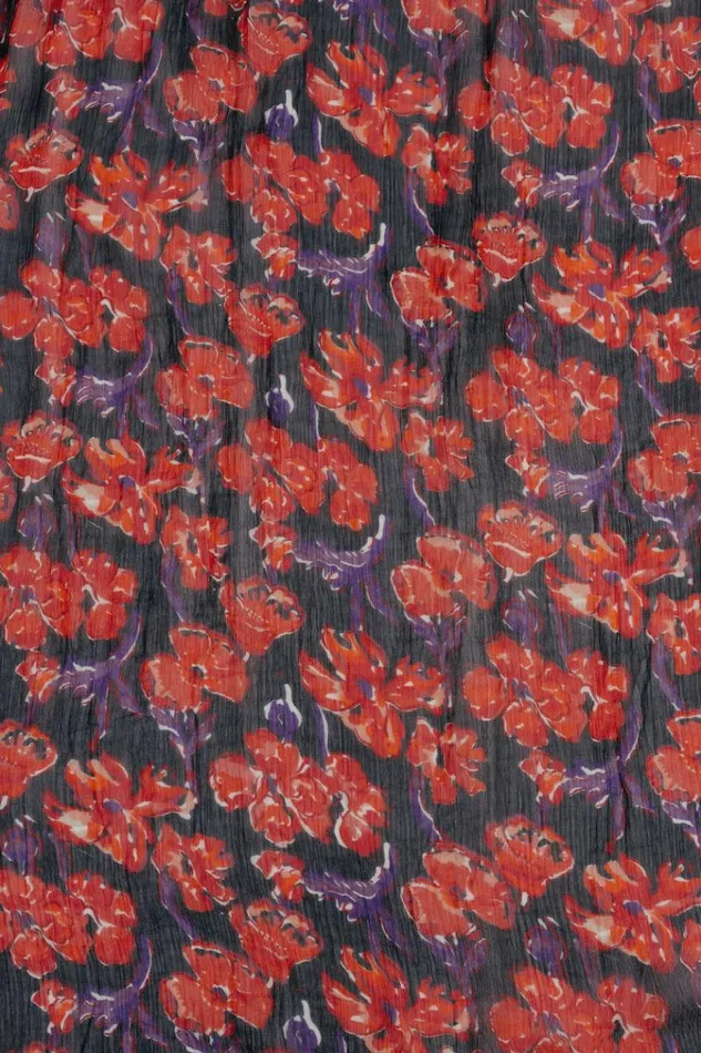 Dresses Shop Natalie Martin TIFFANY DRESS Chiffon Watercolor Onyx
