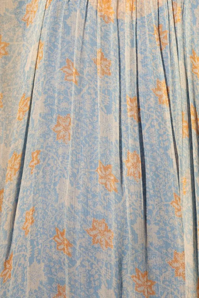 Dresses Shop Natalie Martin VIVI DRESS Snowflake Tangerine