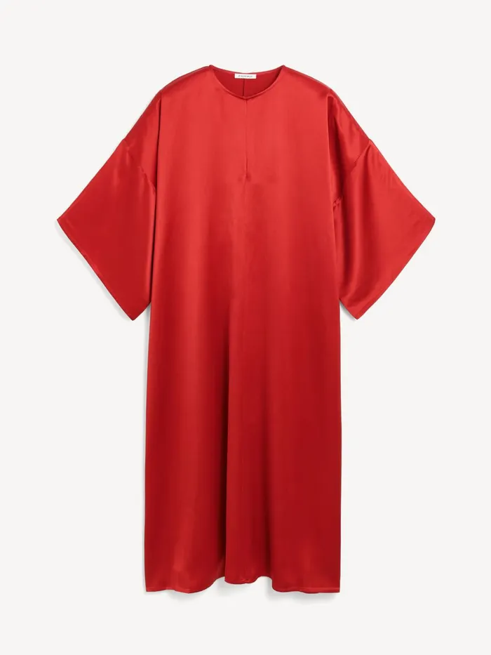 Dresses Women By Malene Birger Cicine Midi Dress Dark Chilli