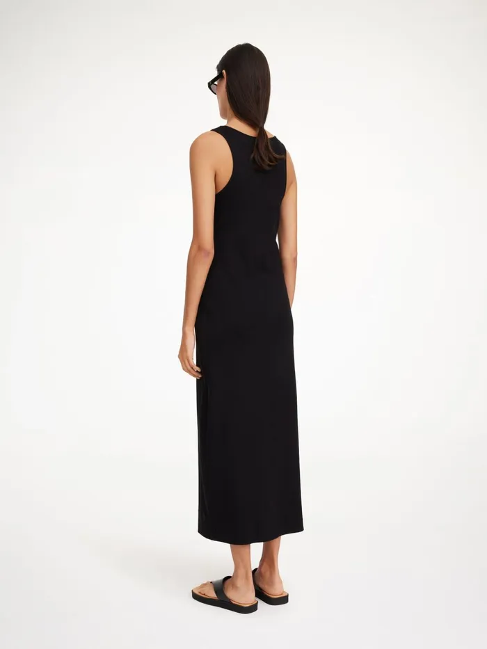 Dresses Women By Malene Birger Lovelo Maxi Dress Black Dresses Women By Malene Birger Lovelo Maxi Dress Black