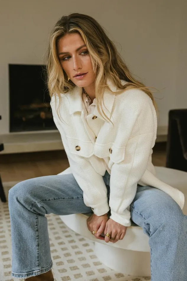 Dylan Jacket Ivory Women Bohme Outerwear