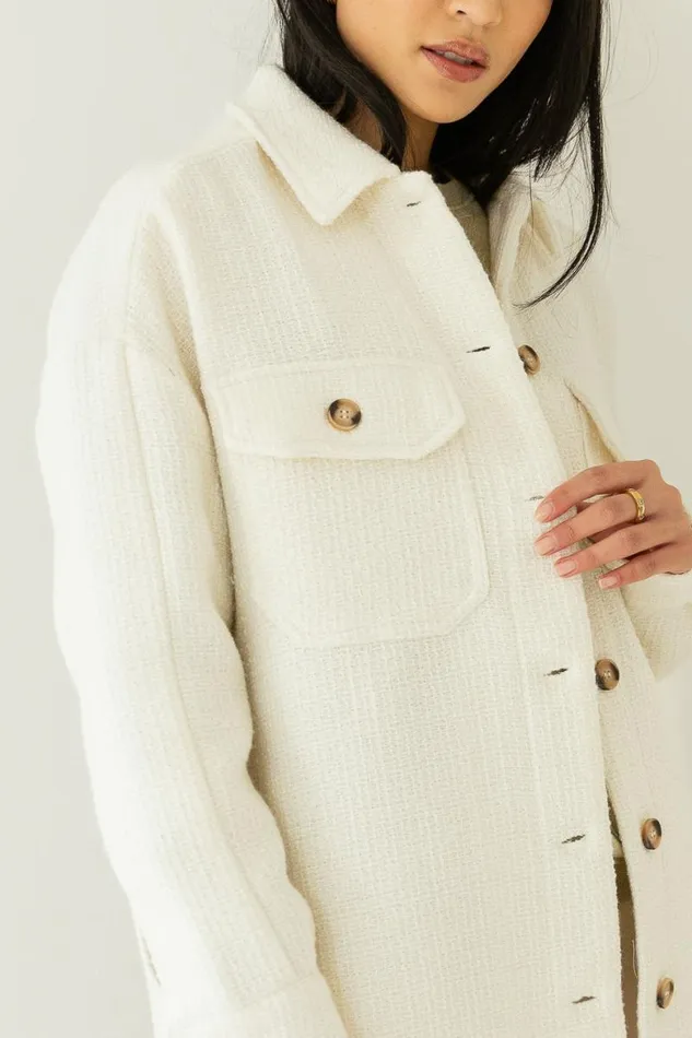 Dylan Jacket Ivory Women Bohme Outerwear