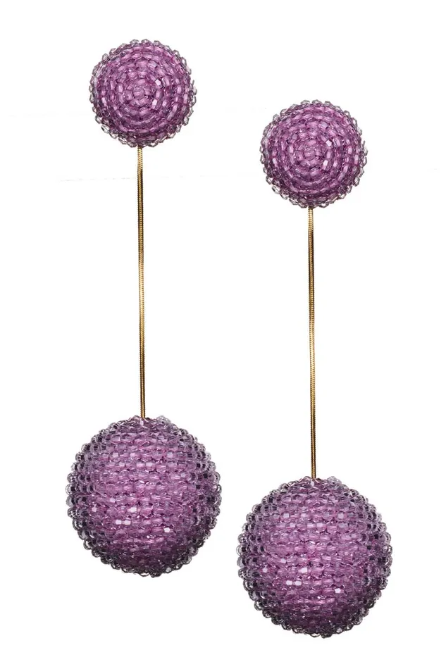 Earrings Women Sachin and Babi Aria Earrings 8211 Faceted Beads