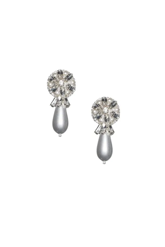 Earrings Women Sachin and Babi Elisha Earrings 8211 Crystals Pearl