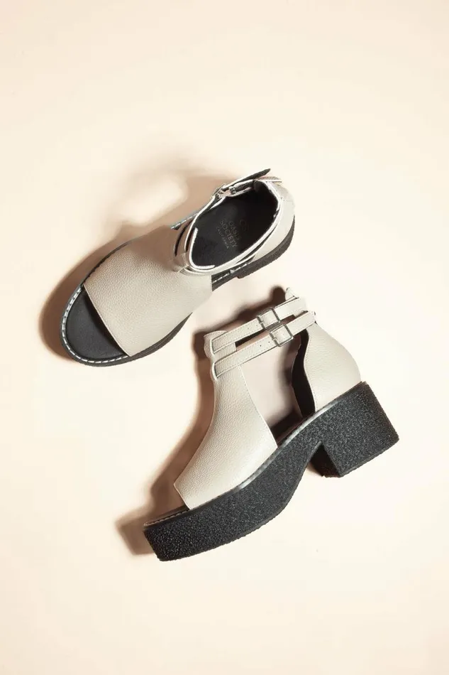 Elizabeth Heeled Sandals In Beige Beige Women Bohme Shoes