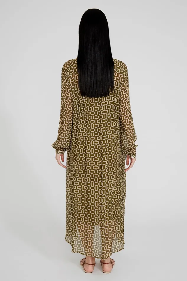 Eloise Dress Fir Green Women Chan Luu Dresses