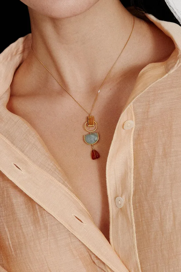 Elsie Necklace Multi Mix Women Chan Luu Necklaces