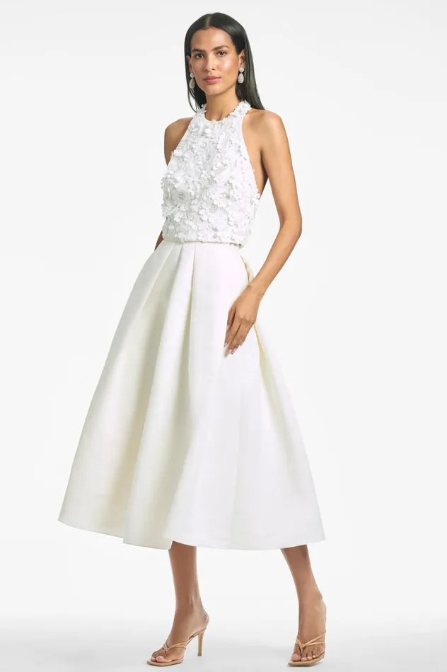 Engagement Party Women Sachin and Babi Marta Top 8211 White