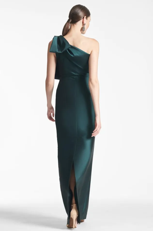 Evening Women Sachin and Babi Bonnie Gown 8211 Forest Green