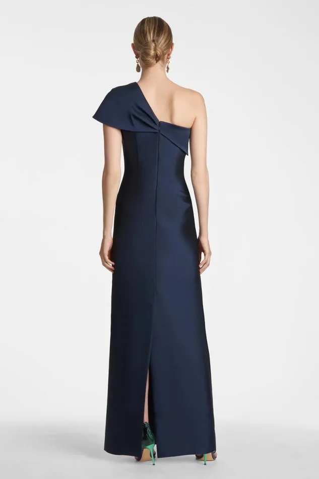 Evening Women Sachin and Babi Ines Gown 8211 Midnight
