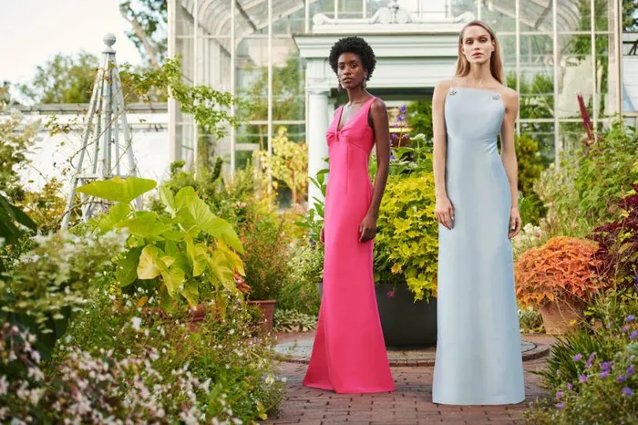 Evening Women Sachin and Babi Pryce Gown 8211 Glacial Blue