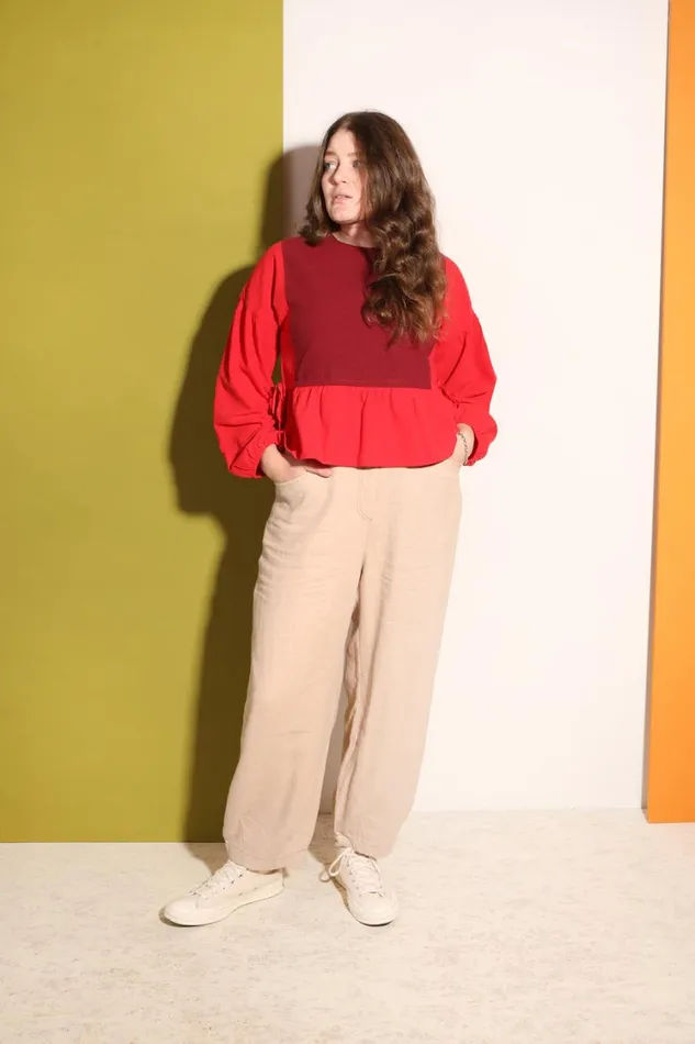 Fergus Trouser Fawn WomensShop LF Markey Trousers