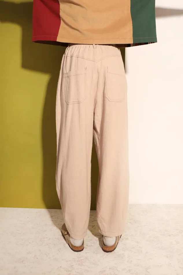 Fergus Trouser Fawn WomensShop LF Markey Trousers
