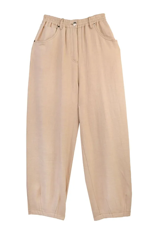 Fergus Trouser Fawn WomensShop LF Markey Trousers