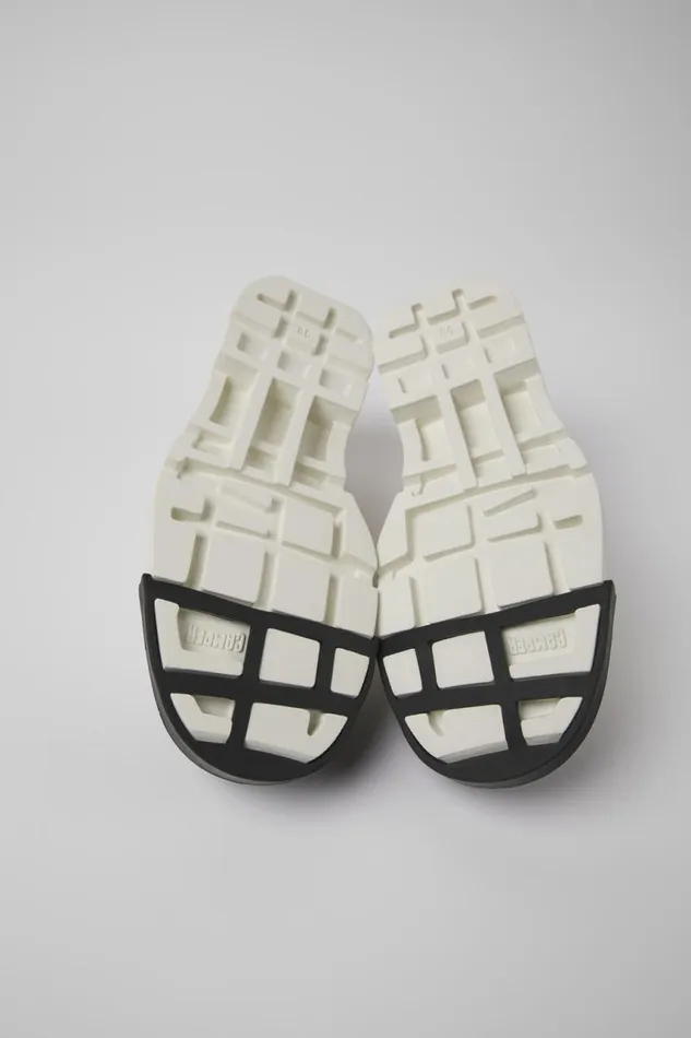 Flat Shoes Women Camper Junction White Nondyed Leather Shoes Flat Shoes Women Camper Junction White Nondyed Leather Shoes