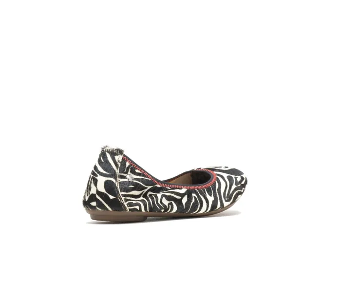 Flats and SlipOns Chaste Ballet Zebra Calf Hair 8211 Hush Puppies Women Flats and SlipOns Chaste Ballet Zebra Calf Hair 8211 Hush Puppies Women